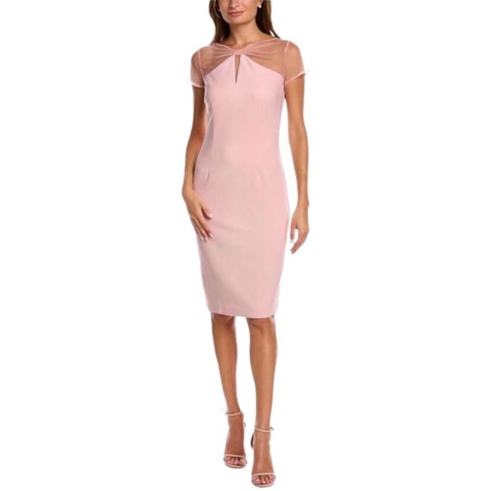 JS Collections Karina Bow Knee Length Dress - Picture 3 of 15